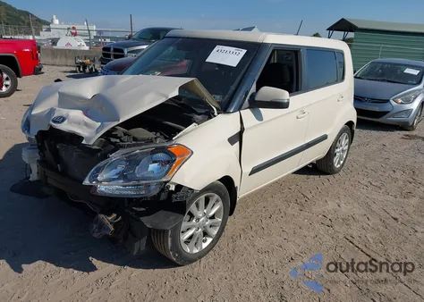 2013 Kia Soul + из США, поврежденный, VIN KNDJT2A62D7757618